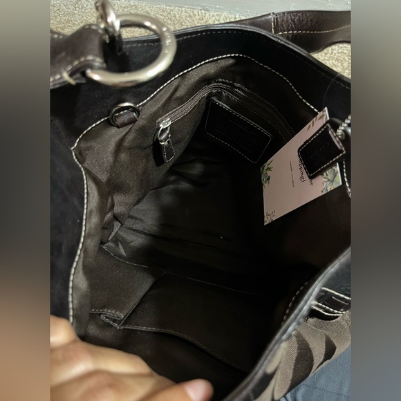 Coach Hamptons Signature Hobo Python - Picture 4 of 5